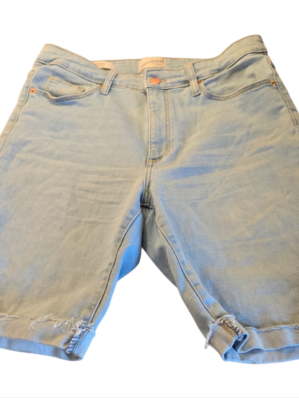 Universal Thread Light Wash Denim Bermuda Shorts Size 10/30R